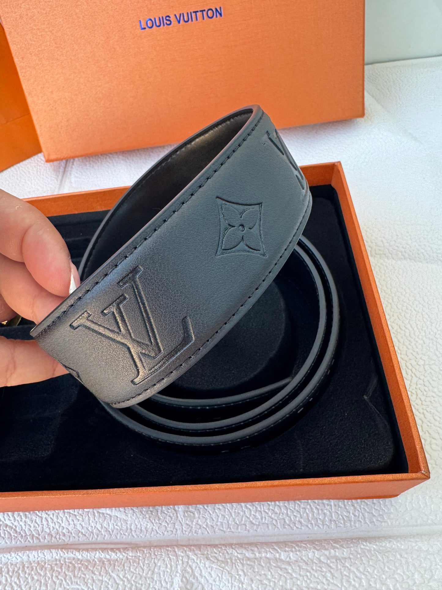 Cinturón LV Doble Hebillas (Incluye Caja y Bolsa)