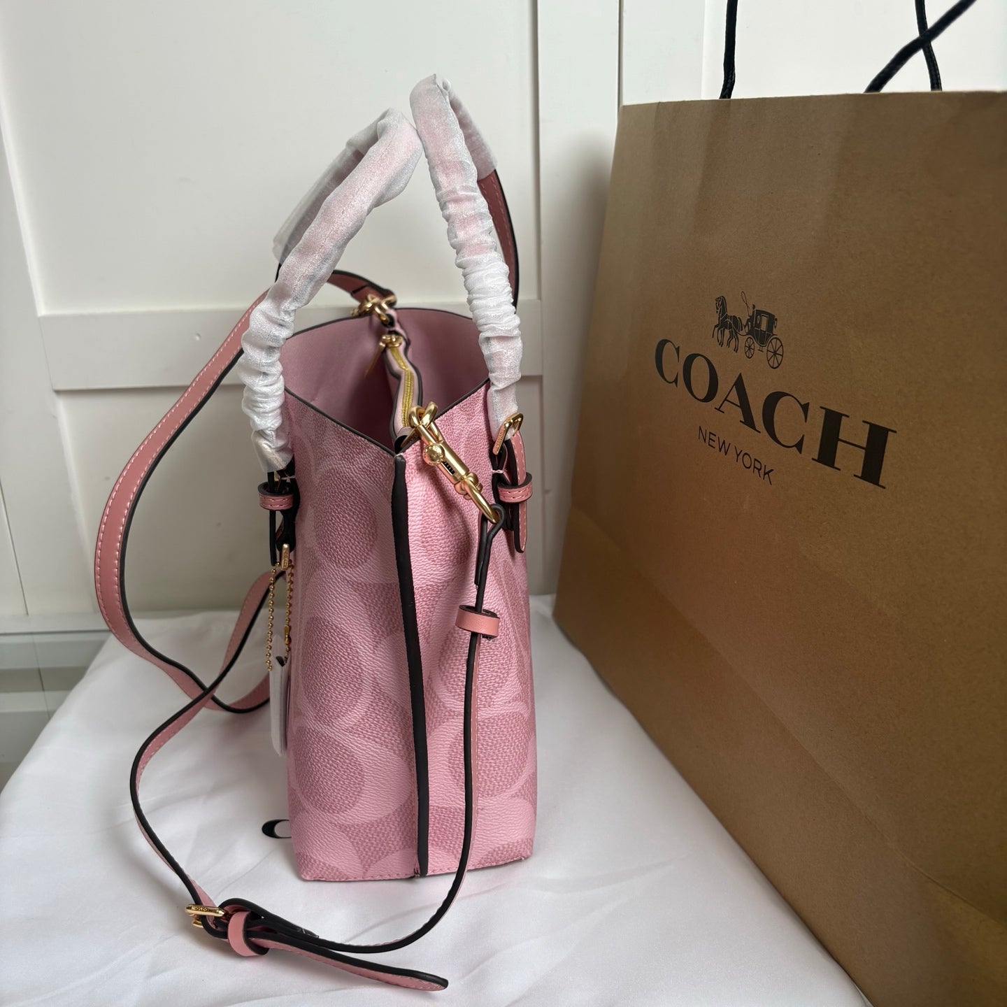 Cartera/crosbody Pink C