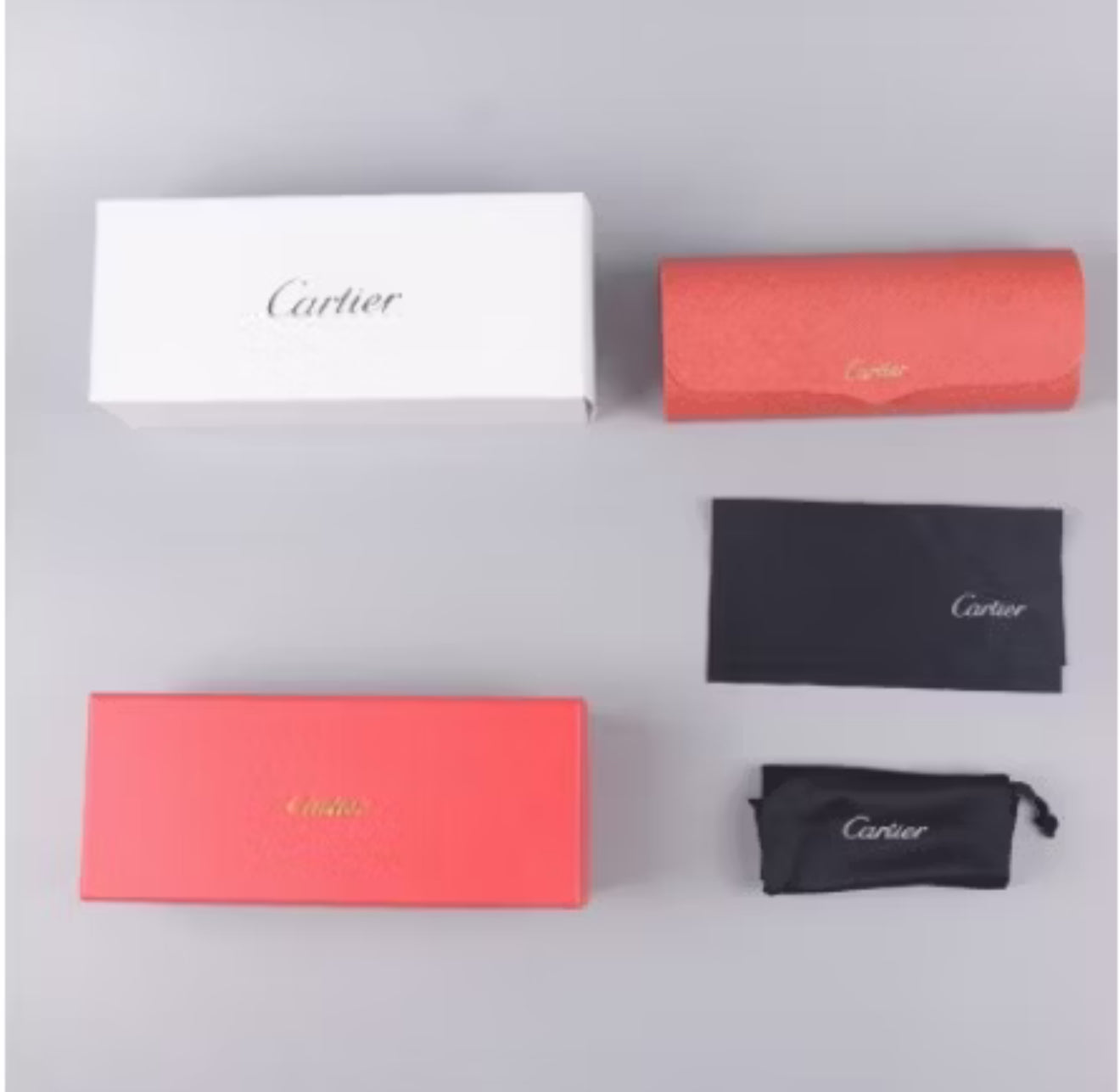 Cajas y estuche para lentes